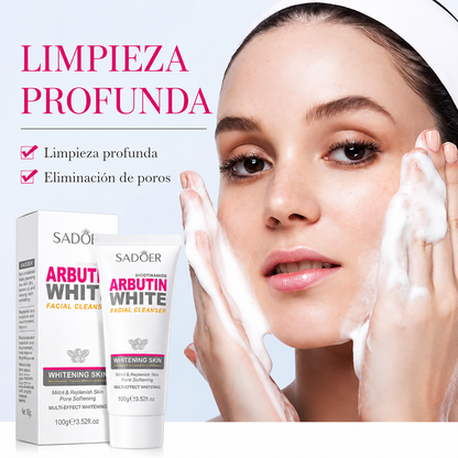 Arbutin White Jabón Facial Sadoer 100gr