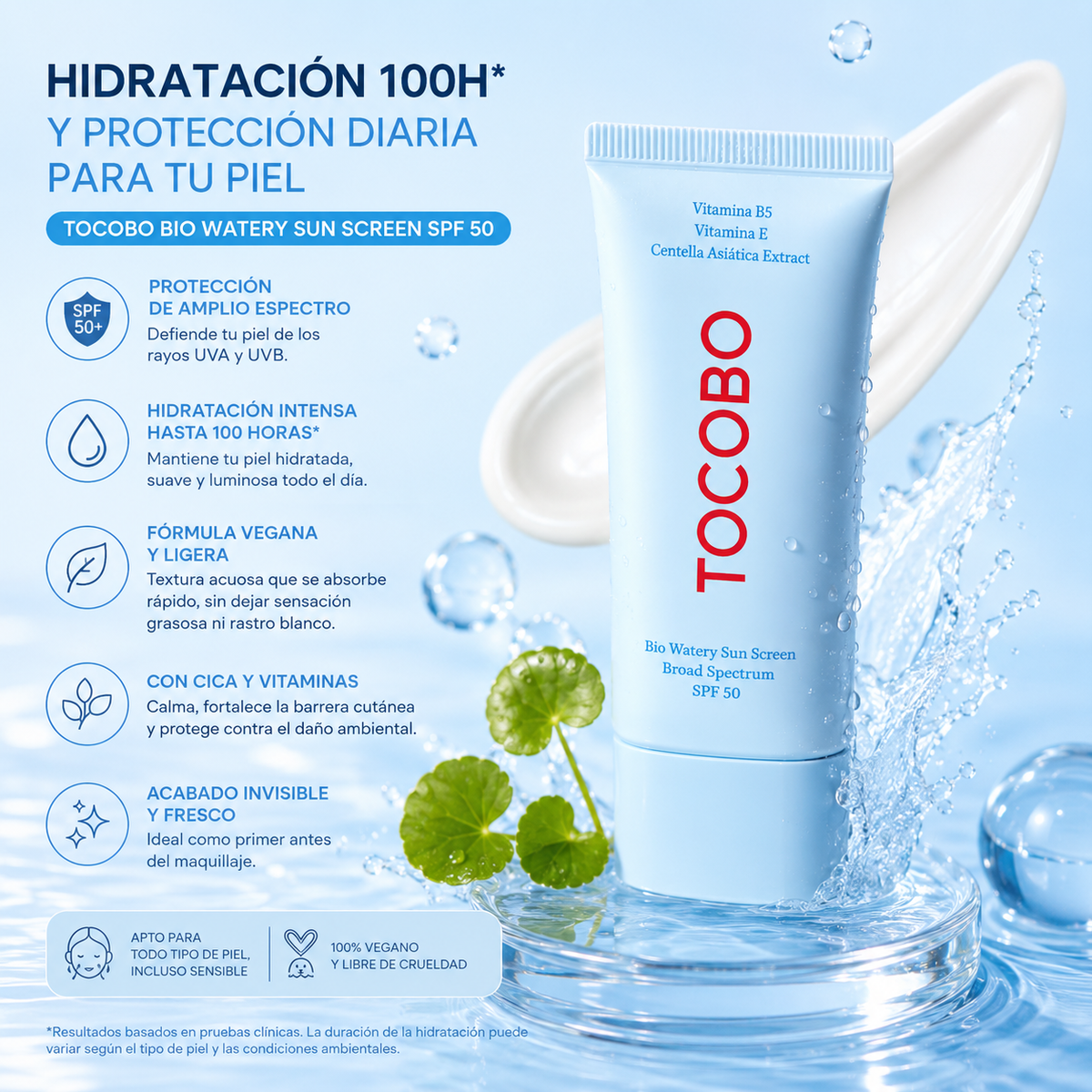Protector Solar en Crema Tocobo 50ML