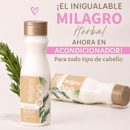 Acondicionador Milagro Herbal Milagros 450ML