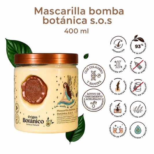 Mascarilla Bomba Botánica S.O.S Ritual Botánico 400ML
