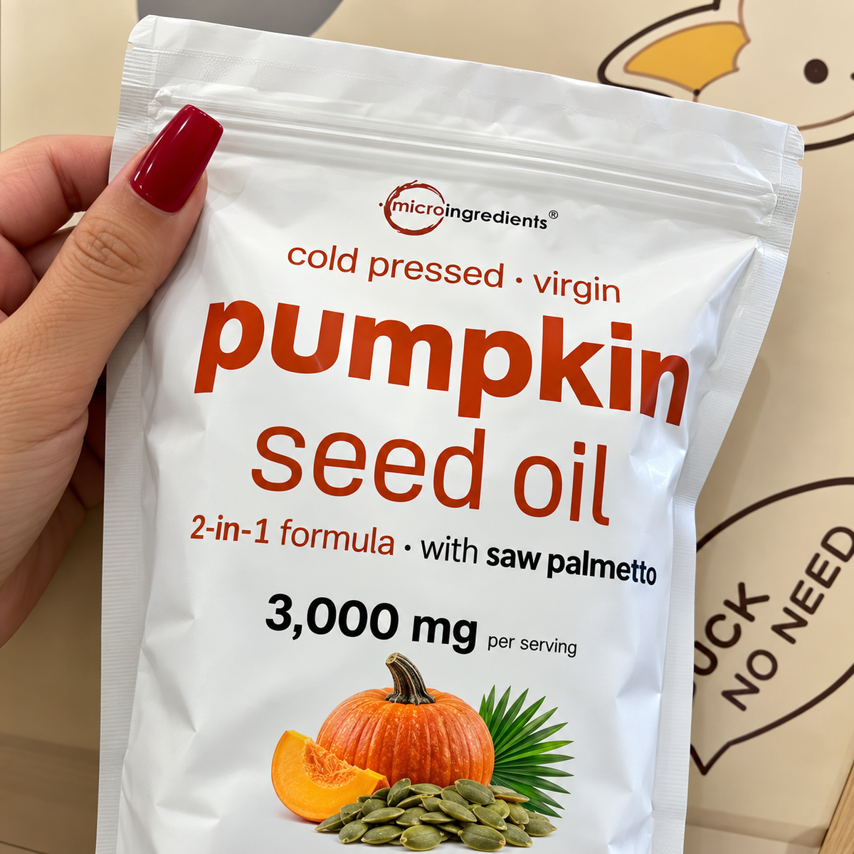 Pumpkin Seed Oil – Micro Ingredients (3,000mg)