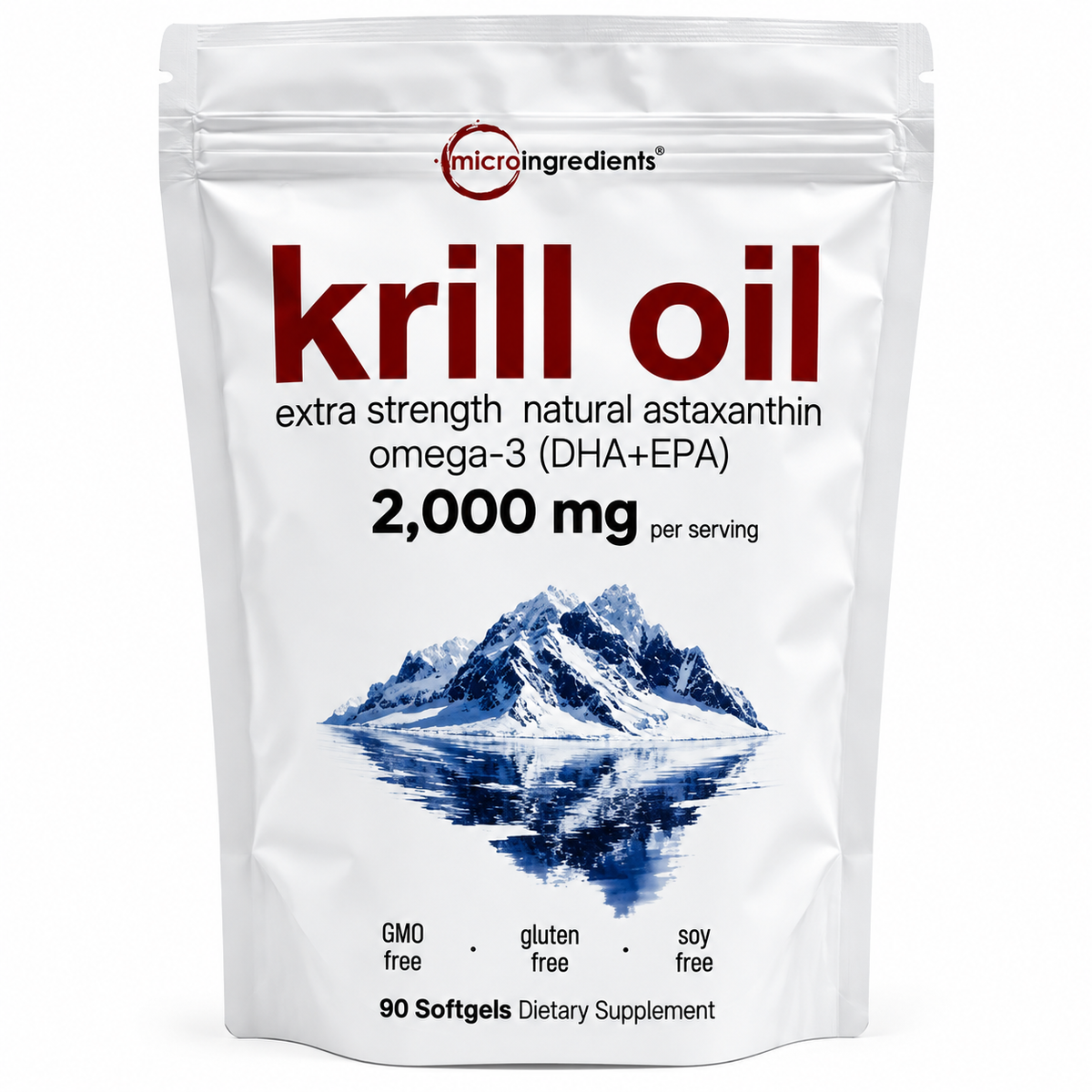 Krill Oil – Micro Ingredients (2,000mg)