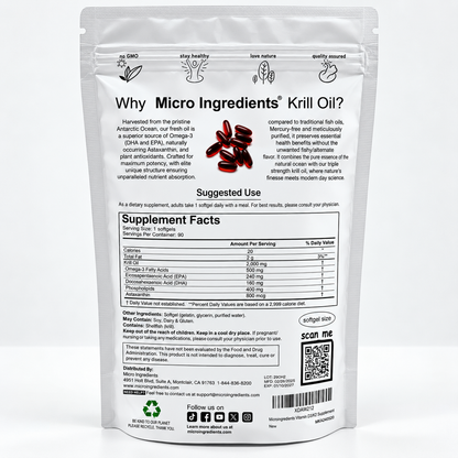 Krill Oil – Micro Ingredients (2,000mg)