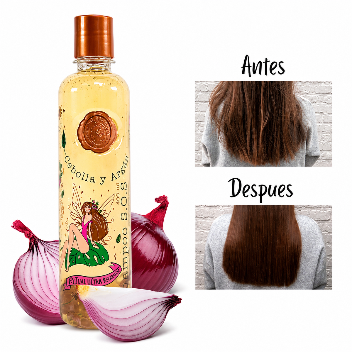 Shampoo Cebolla y Argán Ritual Botánico 400ML