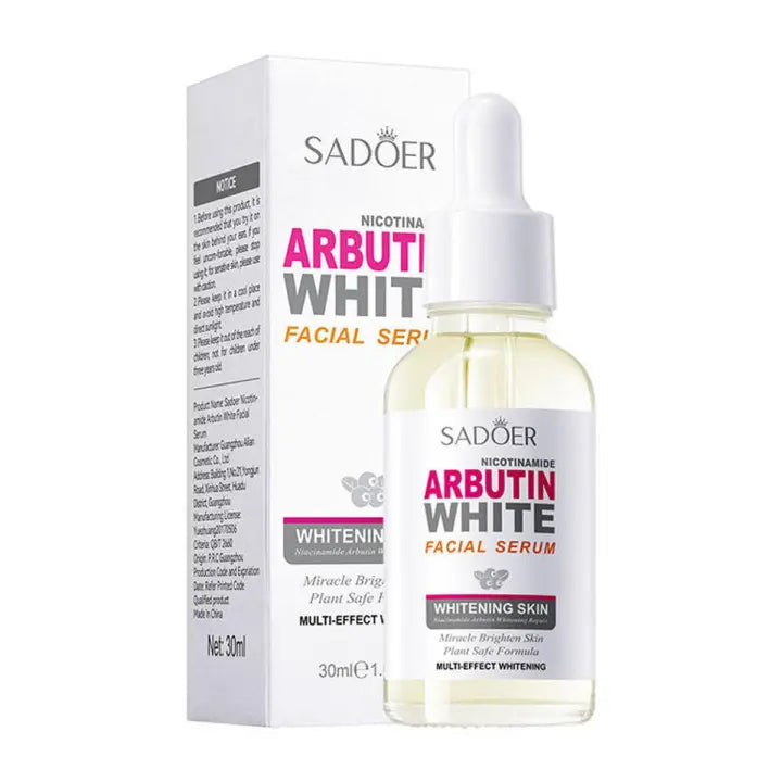 Arbutin White Facial Serum Sadoer 30ML