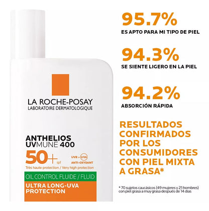 Protector solar Oil Control Fluide La Roche-Posay 50ML
