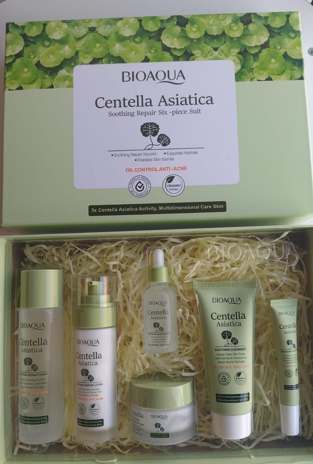 Kit Centella Asiática Bioaqua x6