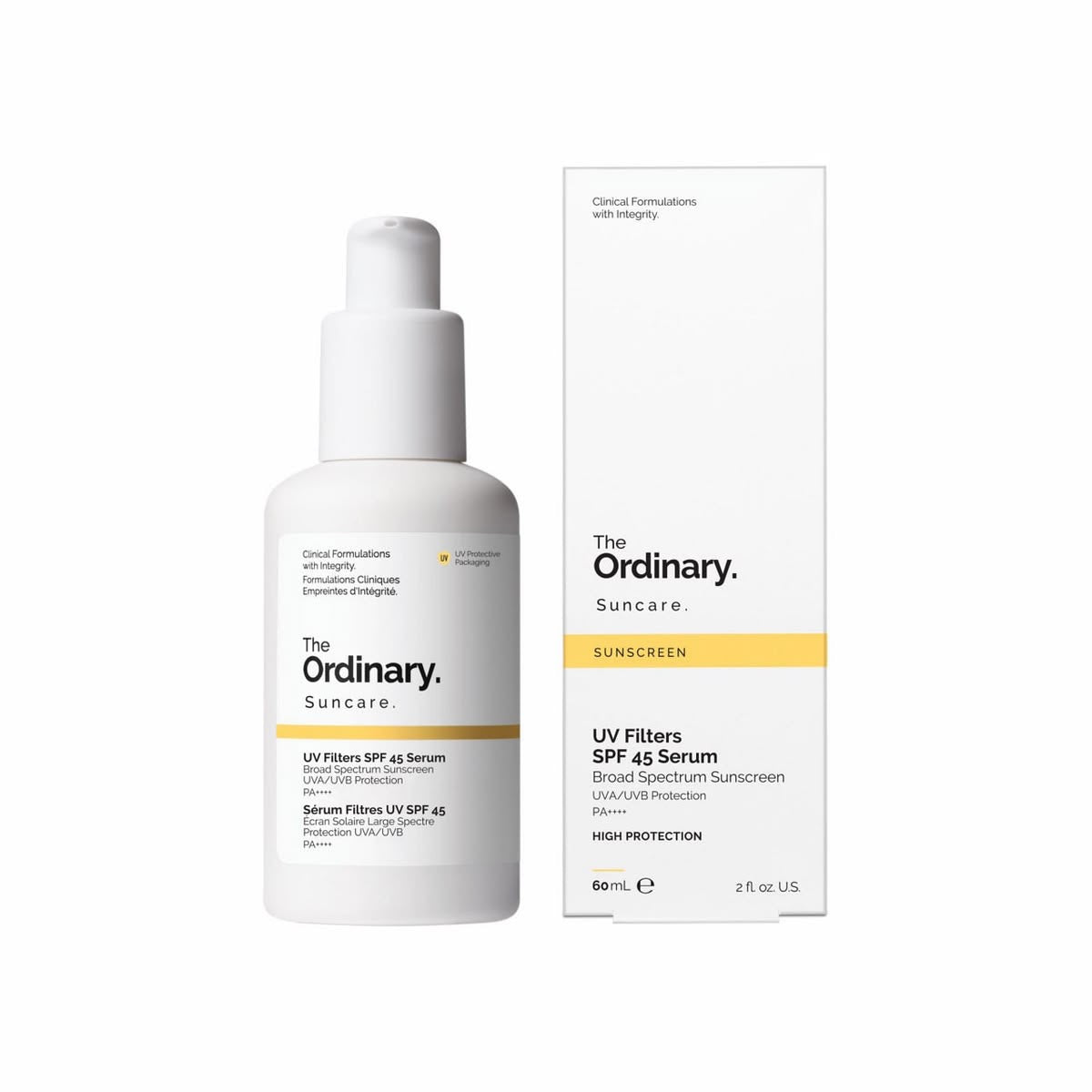 Bloqueador Solar SPF 45 The ordinary 60ML
