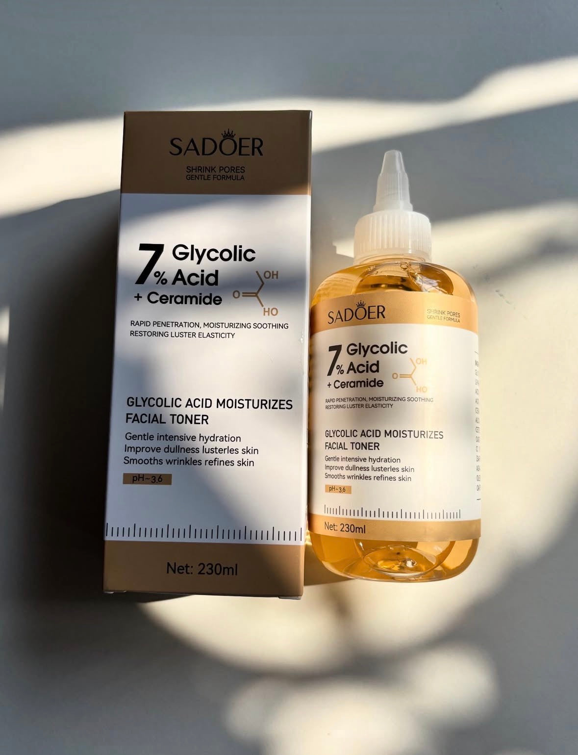 Ácido Glicólico Sadoer 230ML