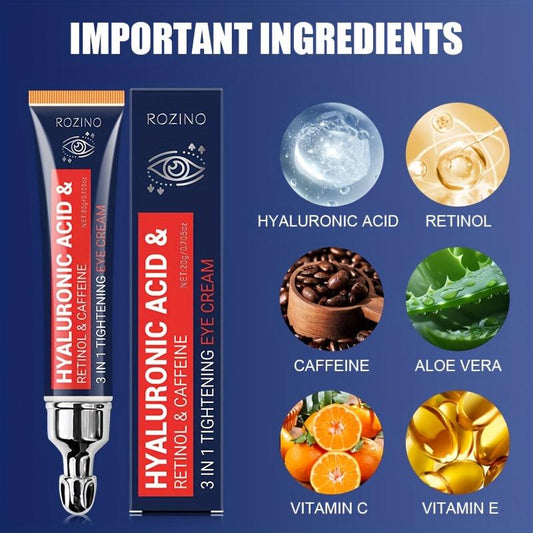Hyaluronic Acid - Retinol & Caffeine Rizono 20gr