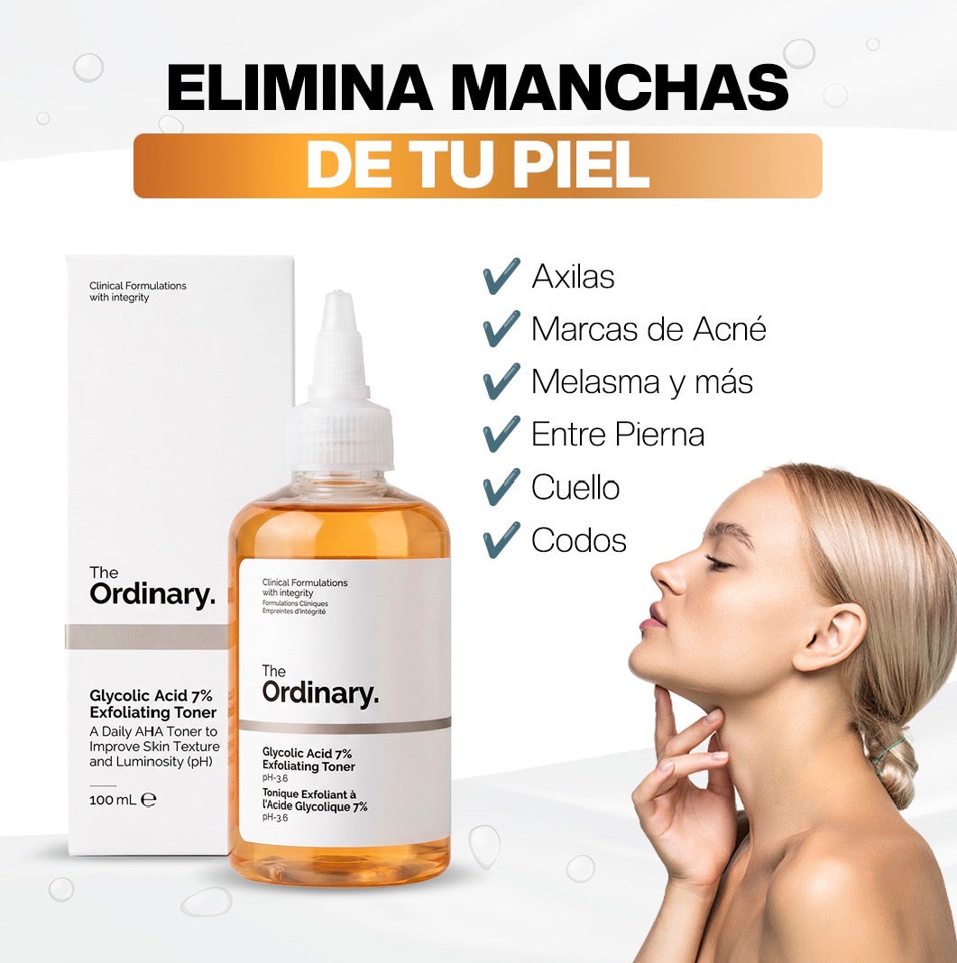 Ácido Glicólico The Ordinary 100ML
