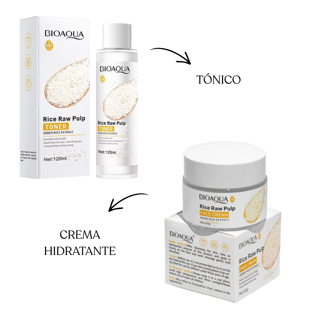 Kit de arroz Bioaqua x6