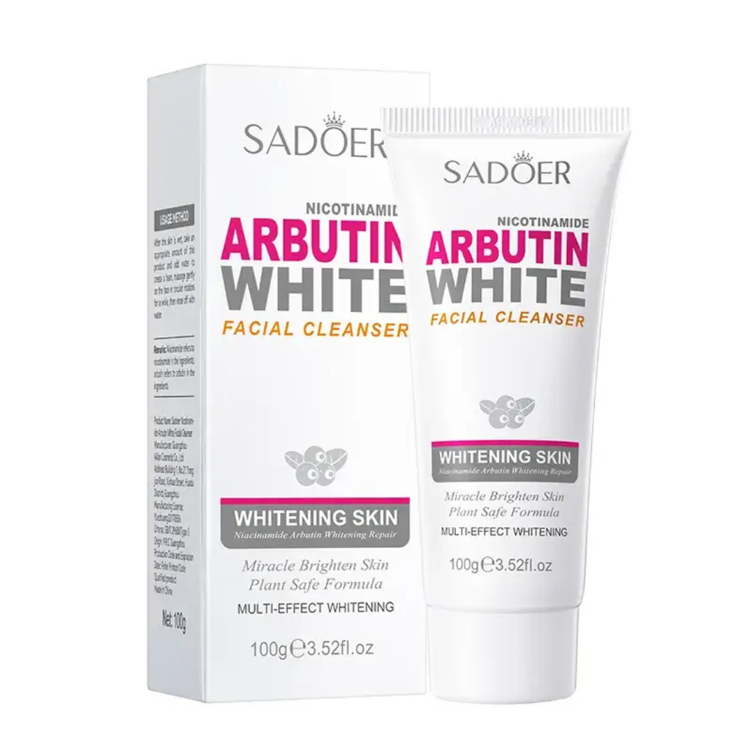 Arbutin White Jabón Facial Sadoer 100gr