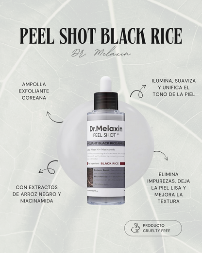 Peel Shot Black Rice Dr Melaxin 60ML