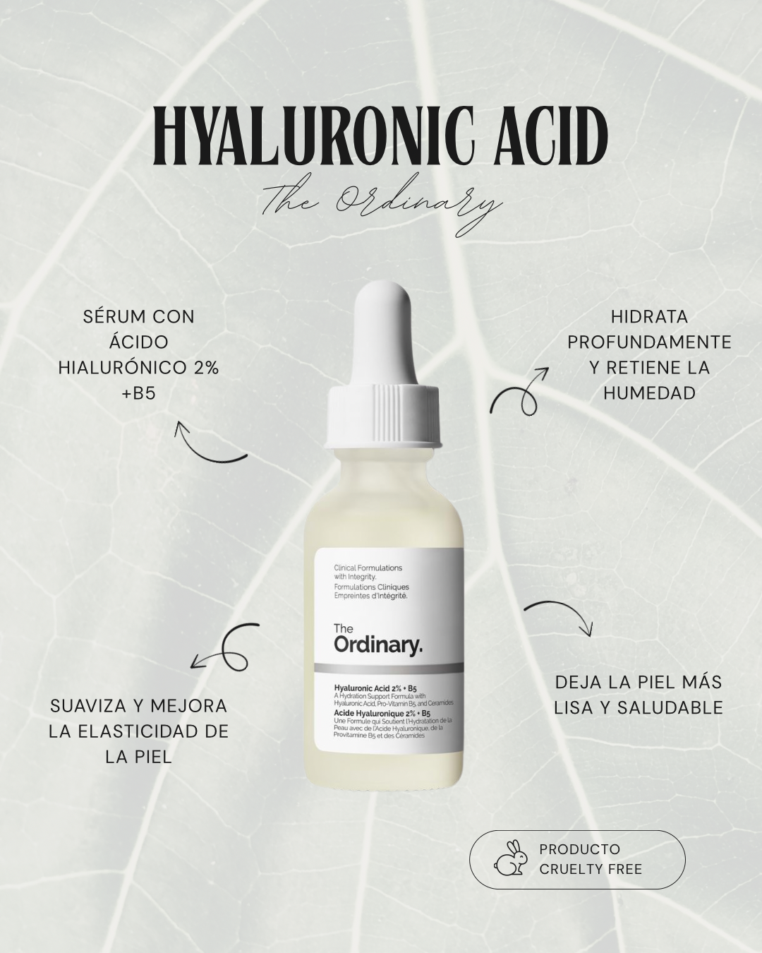 Ácido Hialurónico The Ordinary 30ML