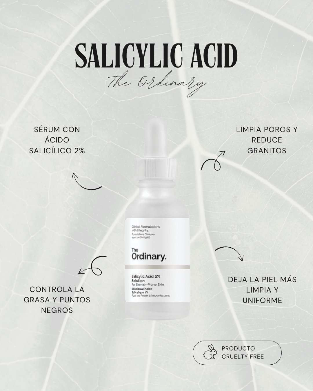 Ácido Salicílico The Ordinary 30ML