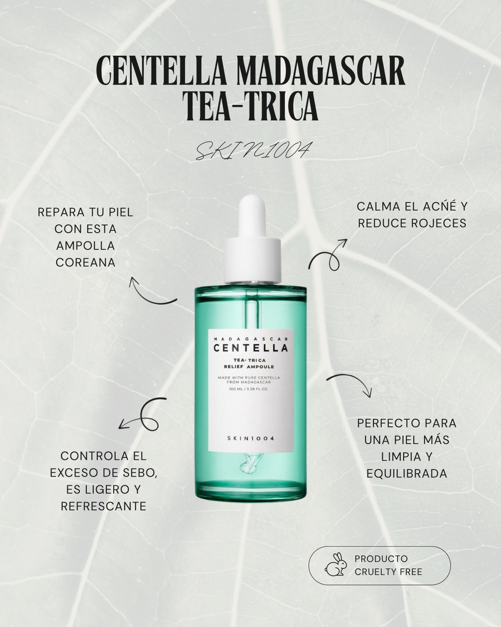 Centella Madagascar Tea-Trica 30ML
