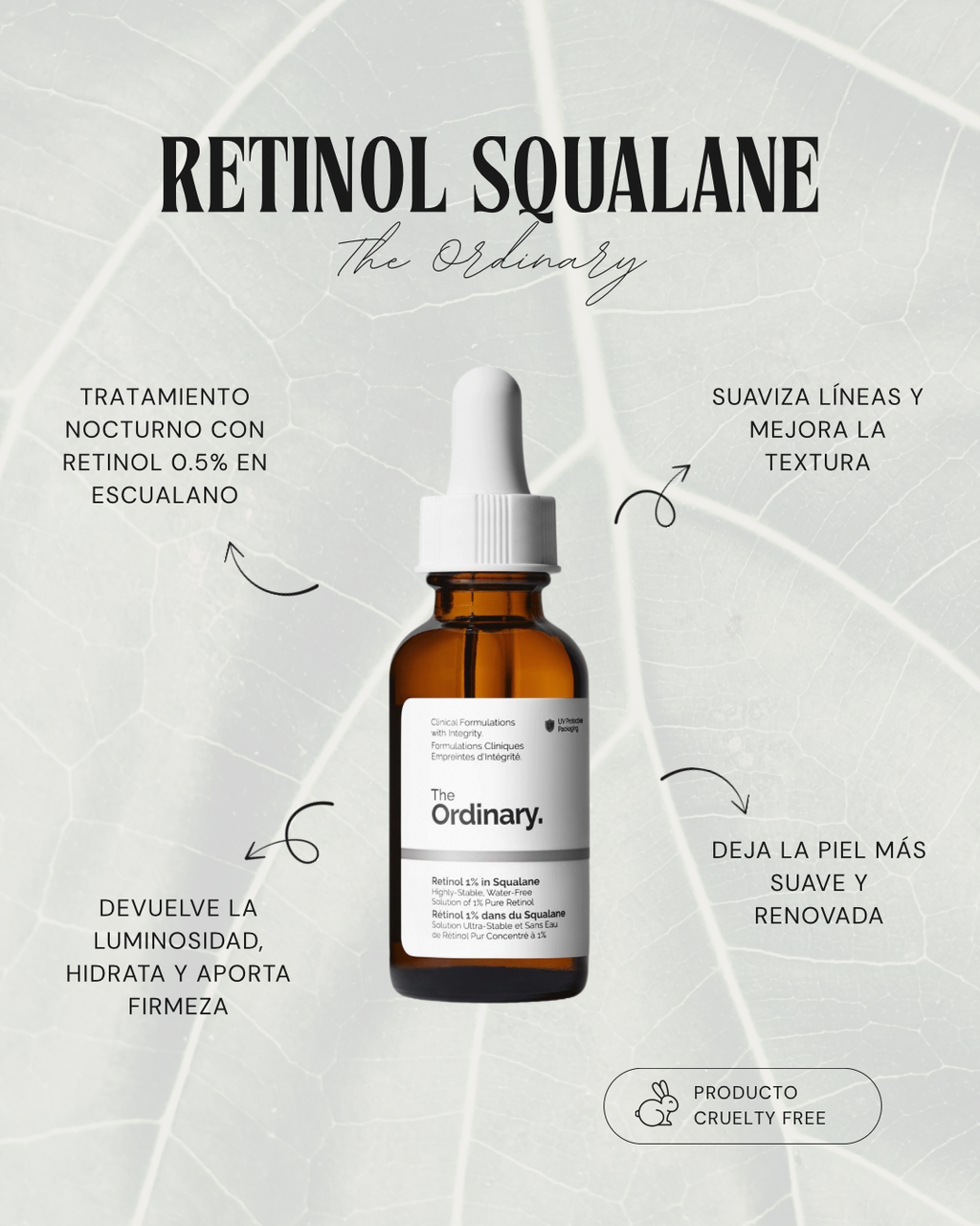 Retinol Squalane The ordinary 30ML
