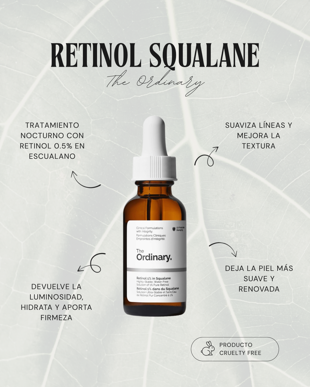 Retinol Squalane The ordinary 30ML