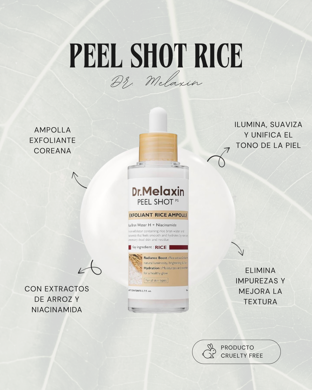 Peel Shot Rice Dr Melaxin 60ML