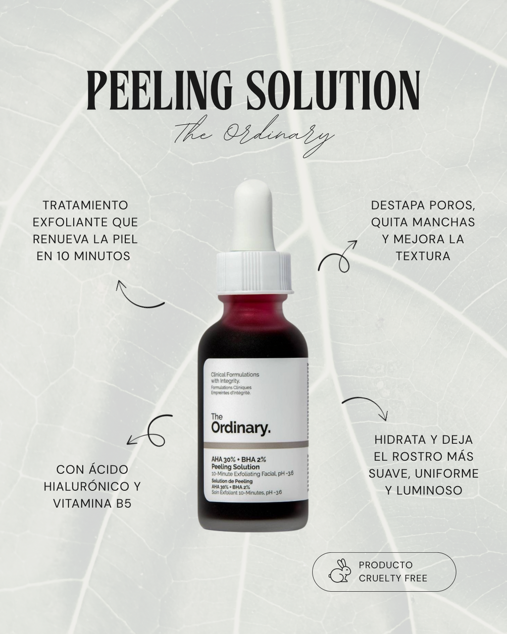 Peeling Solution The Ordinary 30 ML